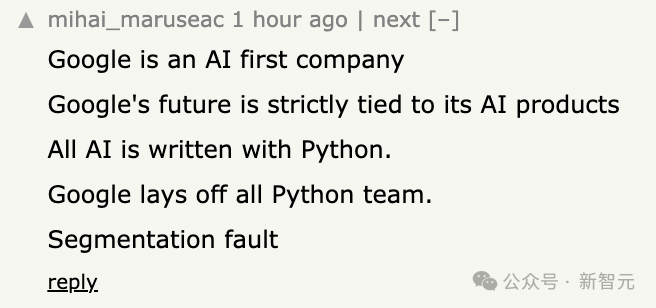 谷歌突破2万亿美元里程碑,却被曝裁掉整个Python团队?PyTorch之父怒批离谱插图1 谷歌突破2万亿美元里程碑,却被曝裁掉整个Python团队?PyTorch之父怒批离谱